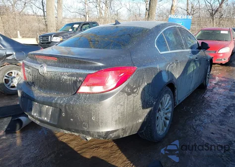 2011 Buick Regal Cxl Turbo Russelsheim from USA, damaged, VIN W04GY5GV6B1096844